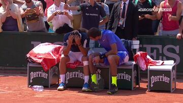 Almagro y Del Potro. 