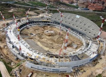 How the stadium looked in August 2015