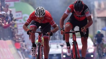 Dillier gana el duelo a Stuyven tras una fuga de casi 200 km