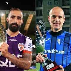 Los 'abuelos viajeros' del balón