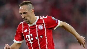 Franck Ribéry, jugador del Bayern.