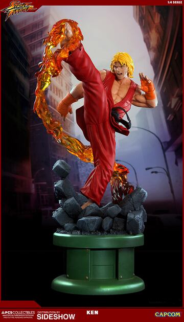 Fotografía - street-fighter-ken-masters-with-dragon-flame-statue-pop-culture-shock-902957-01.jpg