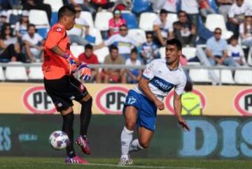 David Llanos anot&oacute; los dos primeros de la UC. Mu&ntilde;oz marc&oacute; el 3-0.