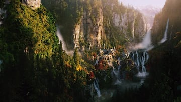 el señor de los anillos los anillos de poder rivendel