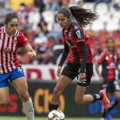 Atlas y Chivas empatan en la ida de semifinal en la Liga MX Femenil