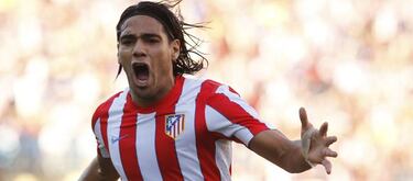 Falcao a la fecha: mismos goles y números similares a los del Atleti