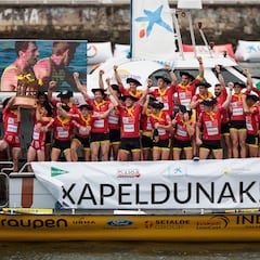 Broche de oro para Orio