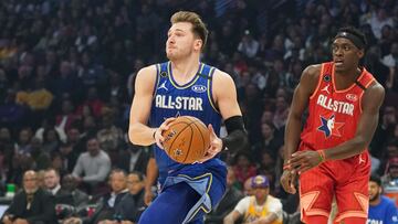 Luka Doncic, durante el All Star Game de 2020, celebrado en Chicago (Illinois).