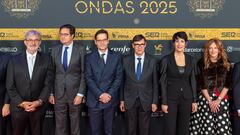 La alfombra de la 72º edición de los Premios Ondas 2025