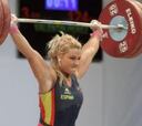 Lydia Valentín acaba quinta en el Mundial de Almaty