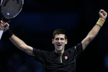 Novak Djokovic venció a Berdych y aseguró el número uno del mundo.