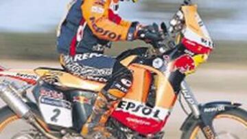 <b>EL MEJOR. </b>Marc Coma está demostrando su superioridad.