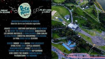 Programaci&oacute;n de Rock Al Parque 2019.