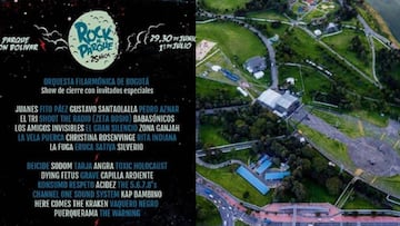 Programación de Rock Al Parque 2019.