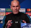 Zidane: "Nosotros no nos vamos a cagar en los pantalones..."