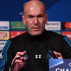 Zidane: "Nosotros no nos vamos a cagar en los pantalones..."