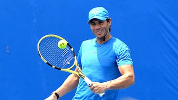 Nadal: "Llego con la ilusión de volver a competir"