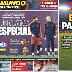 La “falta de señorío del Madrid”, en las portadas de Barcelona