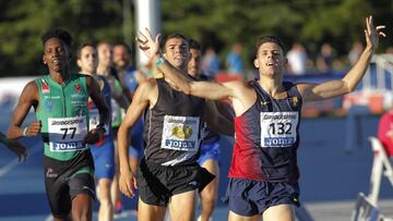 Marc Alcal&aacute;, vencedor en los 1.500 metros de los Campeonatos de Espa&ntilde;a de Gij&oacute;n. 