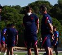 El Atlético vuelve al trabajo