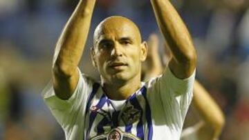 <b>OPTIMISTA. </b>Manuel Pablo cree que el Deportivo no hizo un mal trabajo contra el Barcelona.