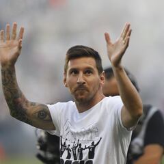 La primera semana de Messi impresiona en París