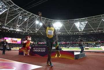 Usain Bolt se despide del atletismo