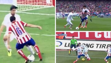 Real Madrid vs Atlético Madrid: quality derby goals and skills