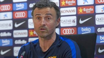 Luis Enrique: “Si ganamos la Liga, claro que habrá fiesta”