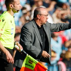 Benítez: “Aspas está bien y dolido”