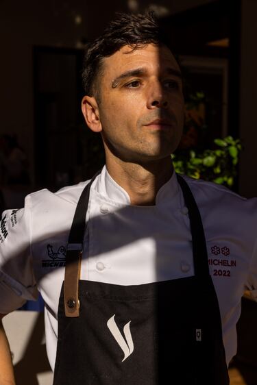 Voro, el nico restaurante con dos estrellas Michelin de Baleares, nos conquista con la magnifica propuesta gastronmica del chef ?lvaro Salazar