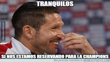 Los memes no perdonan a Simeone