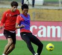 El Sevilla viaja con Hiroshi y Fazio como novedades