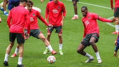 Simeone tiene a Kondogbia y Koke apura para estar en Vitoria