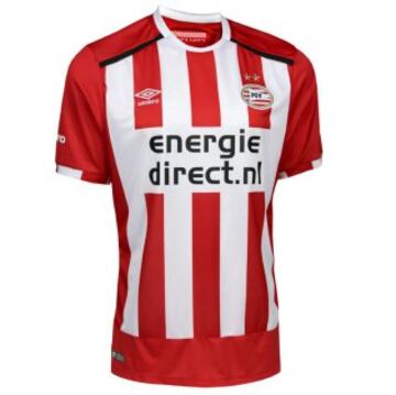 La camiseta que usarán Andrés Guardado y Héctor Moreno con el PSV