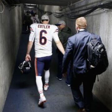 Jay Cutler, impábido en la victoria y en la derrota. "Os gano esto y me piro".