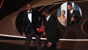 Imagen de Chris Rock, Will Smith y Jada Pinkett.