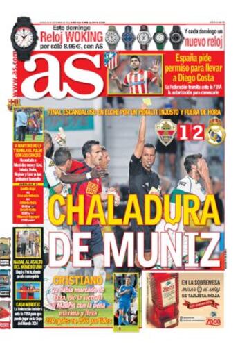 Las portadas de AS de septiembre