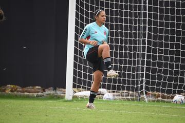 La Selección Colombia Femenina tuvo su primera práctica en la India antes de su debut en el Mundial Sub 17.