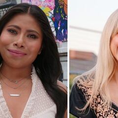 Yalitza Aparicio reacciona al video de Superholly analizando su inglés