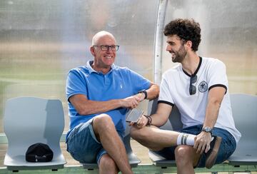 Jaime Sánchez, durante la entrevista en el Centro Deportivo Wanda Alcalá de Henares.