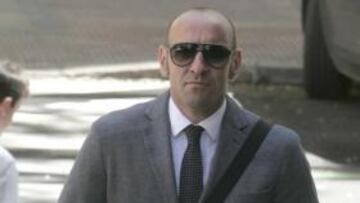 <b>VISITA. </b>Monchi estuvo ayer en Gijón, en unas jornadas.