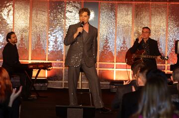 David Bisbal durante la gala de entrega de los Premios Hombres del A?o Esquire en el Casino de Madrid.