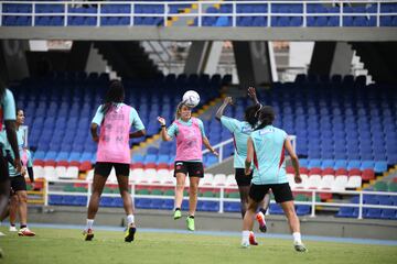 La Selección Colombia femenina última detalles para lo que será el partido amistoso ante Zambia.