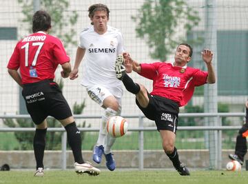 El Real Madrid consiguió en el año 2005 la cesión del defensor brasileño tras su paso por el Rentistas de Uruguay. Filipe Luis pasó la temporada en el filial del club blanco. 