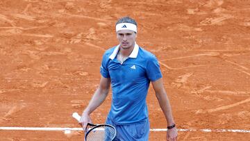 Alexander Zverev en Montecarlo Masters 2024.