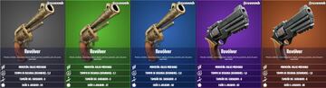 Todos los Rev&oacute;lveres de la Temporada 6 de Fortnite