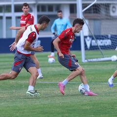 Osasuna se prepara para afrontar el cuarto amistoso de pretemporada