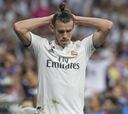 Bale se lesionó y no jugó la segunda parte del derbi