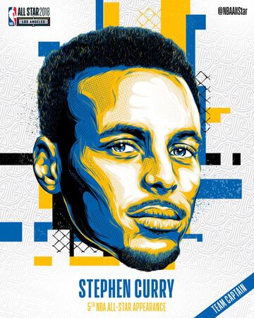 Stephen Curry (Golden State Warriors, 2.638.294). Quinto All Star Game. El mejor tirador de todos los tiempos busca su tercer anillo de la NBA, segundo consecutivo. Está en un momento de forma excelso. Siempre peligroso. Nos ha acostumbrado a ver normal l